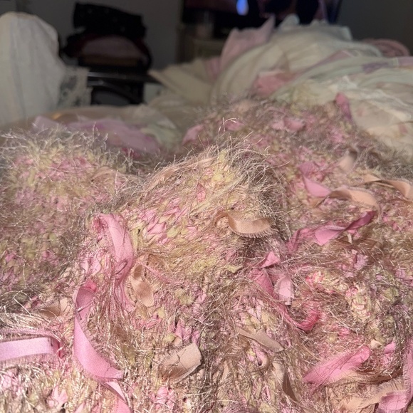 Loveshackfancy Hand Made Carol Cardigan Size Large - Picture 3 of 10